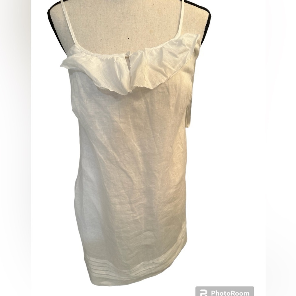 Ann Taylor loft beautiful summer lightweight dress in linen size 2